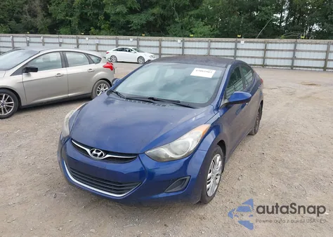 2013 Hyundai Elantra Gls from USA, damaged, VIN KMHDH4AE1DU633368